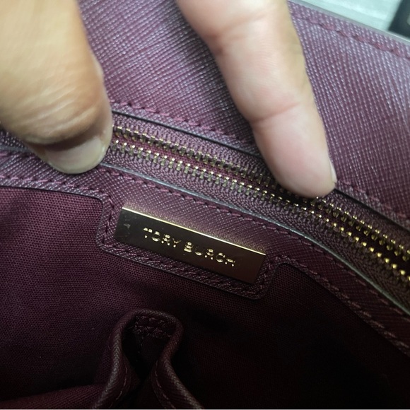 Tory Burch Deep Red Satchel - Picture 4 of 13